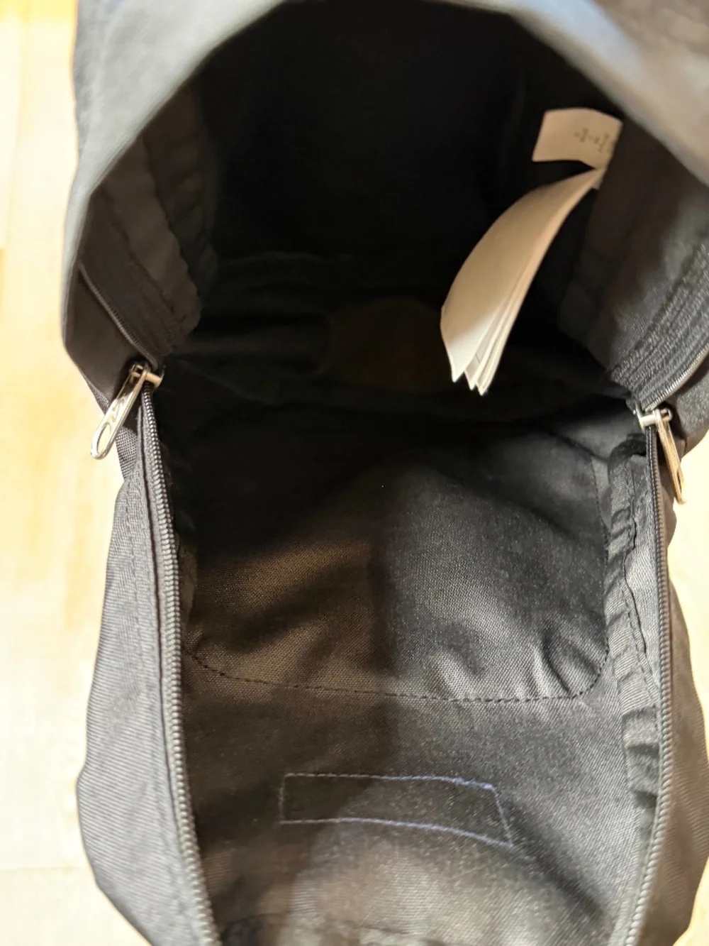 JanSport Black Half Pint Mini Backpack